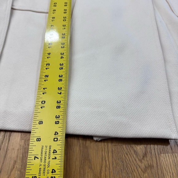 Old Navy White Double-Breasted Trench Coat with Belt Womens - XL - Picture 5 of 14